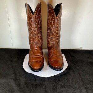 Men's 10D Vintage Durango Brown Work Boot with Rubber Heel, Vintage Durango